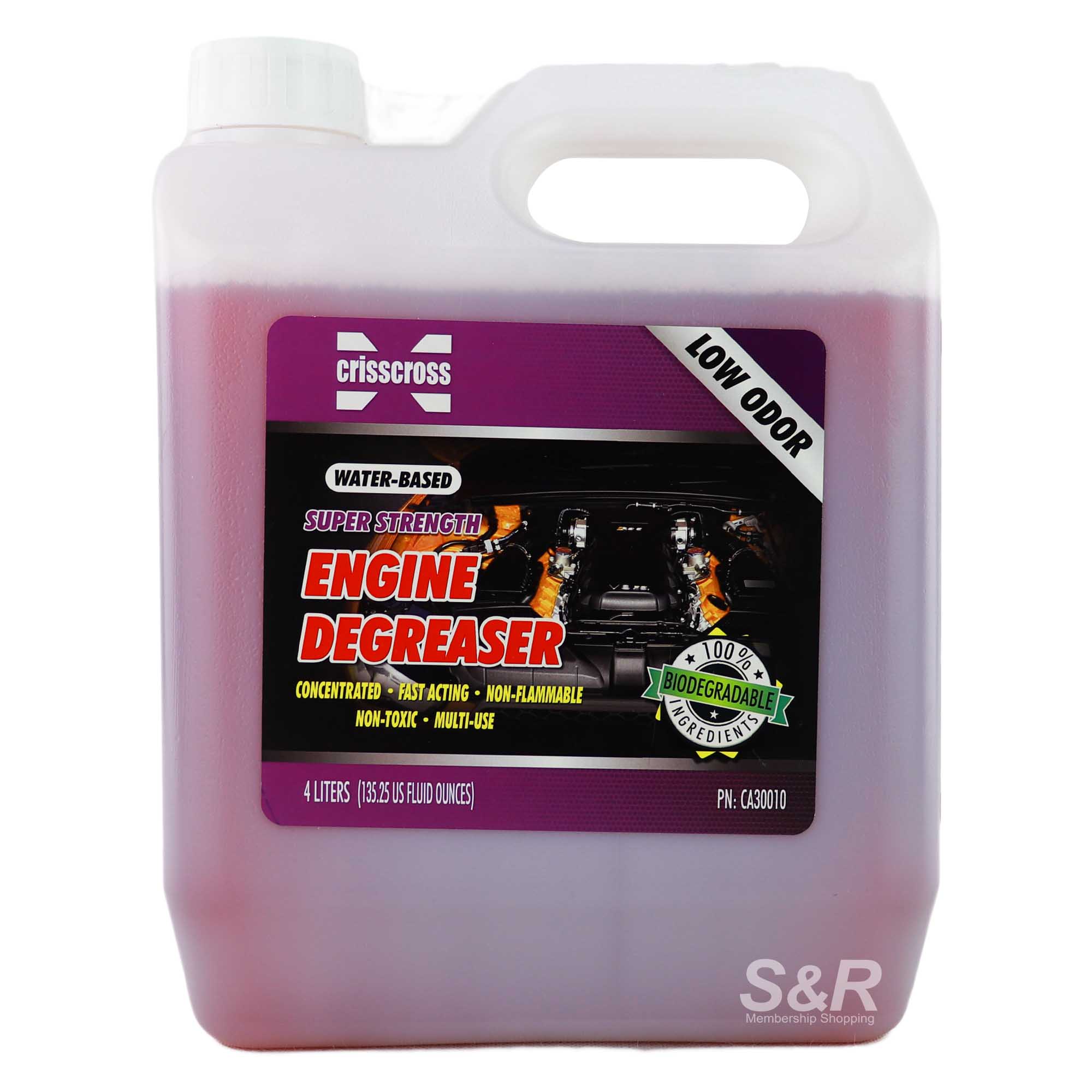 Crisscross Water-based Super Strength Engine Degreaser 4L